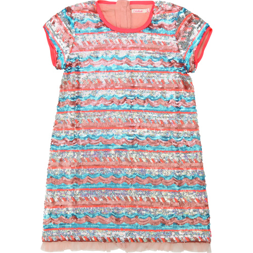 Платье с пайетками BILLIEBLUSH U12522/Z40 для девочки, разноцветное