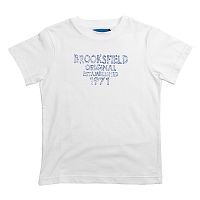 <b>Brooksfield</b><br>Футболка с надписью Brooksfield ТЕ55 1211 301COUN4A для мальчиков, цвет белый