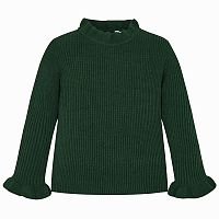 <b>Mayoral </b><br>Изумрудный пуловер для девочек Mayoral 04003-045 для девочек, цвет зеленый