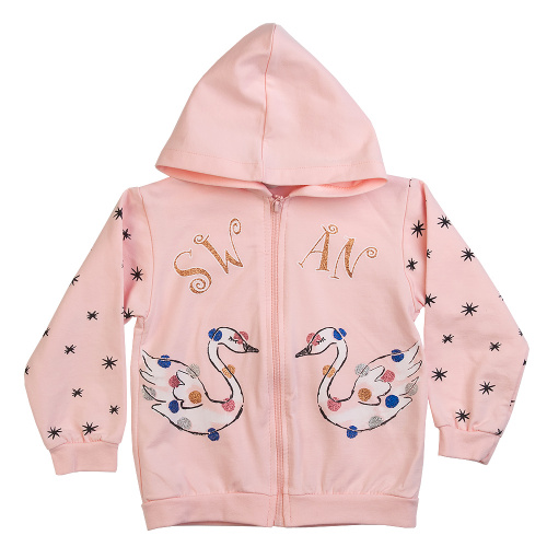 Комплект "Лебедь" Baby Rose 7278 для девочек, цвет персиковый